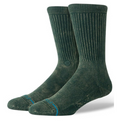 Stance Socks: Icon Dyed Crew - Tea Teal
