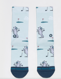 Stance Socks: Players Club Crew - Green