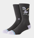 Stance Socks: Lights Out Crew - Charcoal