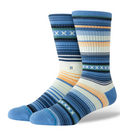 Stance Socks: Current St Crew - Capri Blue