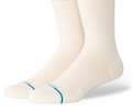 Stance Socks: Womens Fine Rib Quarter - Ivory