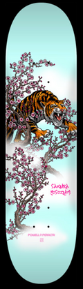 Powell Peralta: Yosozumi Tiger Deck Light Blue