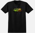 Real Skateboards: Speed S/S T-Shirt - Black