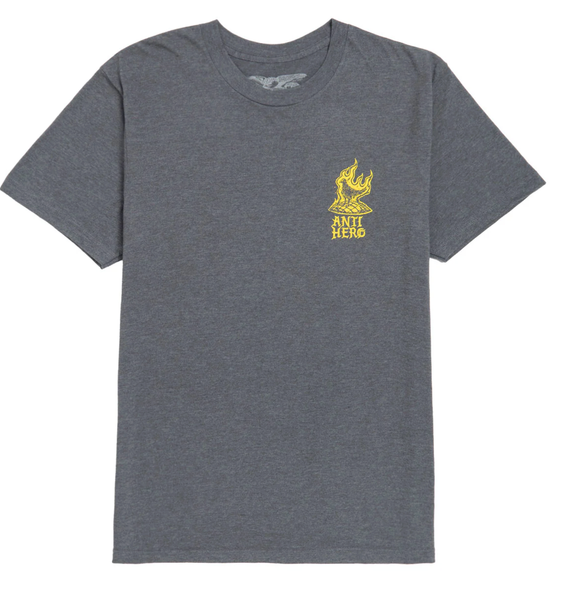 Antihero: Fireside S/S T-Shirt - Gray