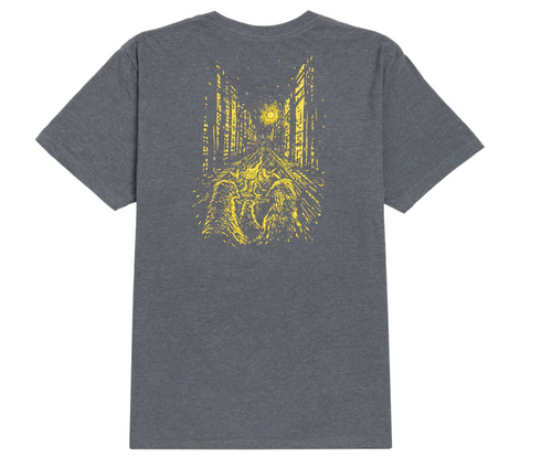 Antihero: Fireside S/S T-Shirt - Gray