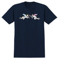 Krooked: Angels S/S T-Shirt - Navy