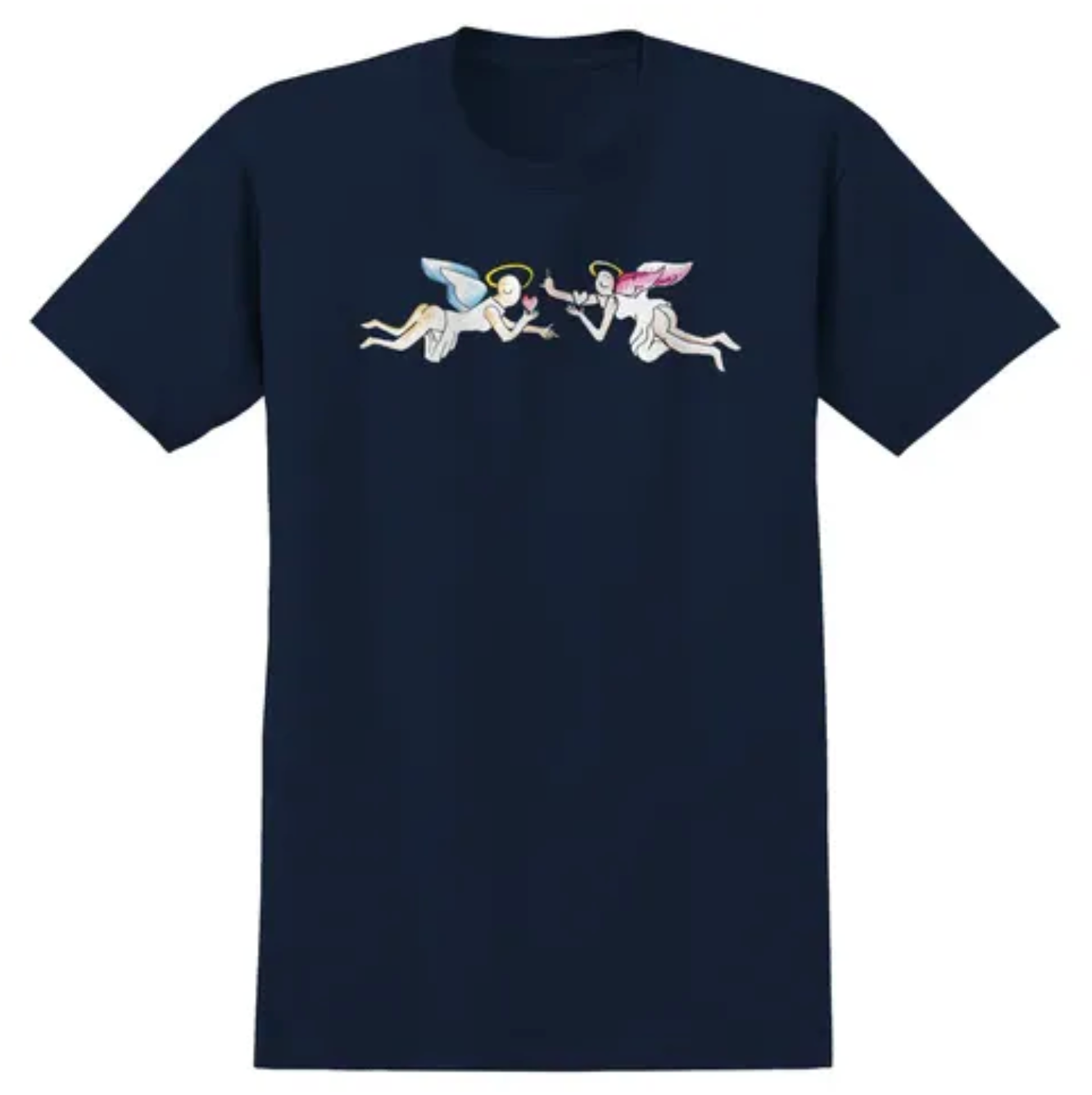Krooked: Angels S/S T-Shirt - Navy
