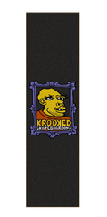 Krooked Skateboards: Griptape Frame Frace Mob Black 9" x 33" Grip Tape Sheet