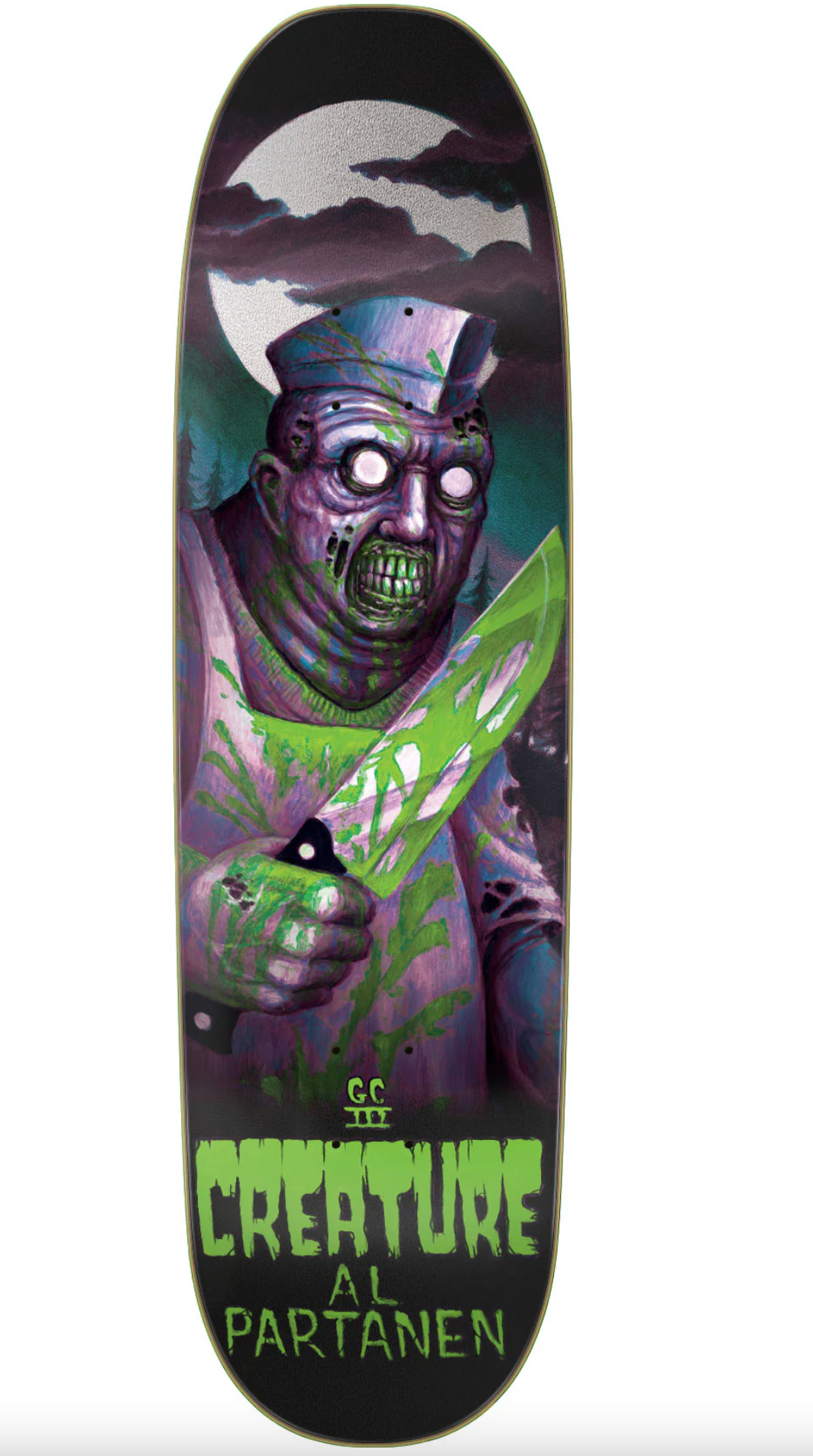 Creature Skateboards: 8.8in Partanen Feeding Time XX Deck