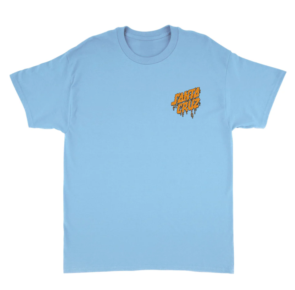 Santa Cruz: Youth Delfino Spotlight Dot-T - Neon Blue