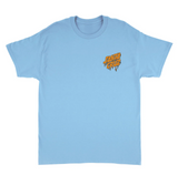 Santa Cruz: Youth Delfino Spotlight Dot-T - Neon Blue