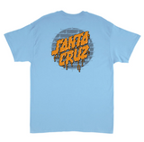 Santa Cruz: Youth Delfino Spotlight Dot-T - Neon Blue