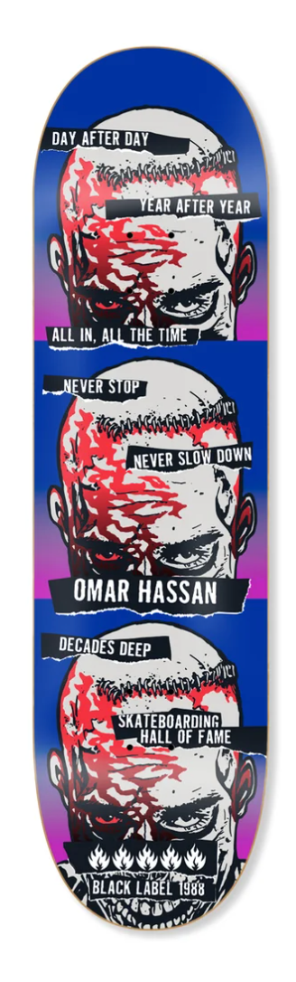 Black Label: Omar Hassan "NEVER STOP" Deck