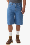 Dickies Skateboarding Denim Utility Shorts Loose Fit - Mid Wash
