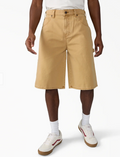 Dickies: Worn In Relaxed 13" Brown Duck Shorts - Brown Duck