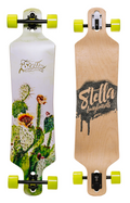 Stella: Cactus Flower Dropthrough Longboard
