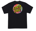Santa Cruz: Tie Dye Dot Chest T-Shirt