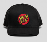 Santa Cruz: YOUTH Classic Dot Hat - Black