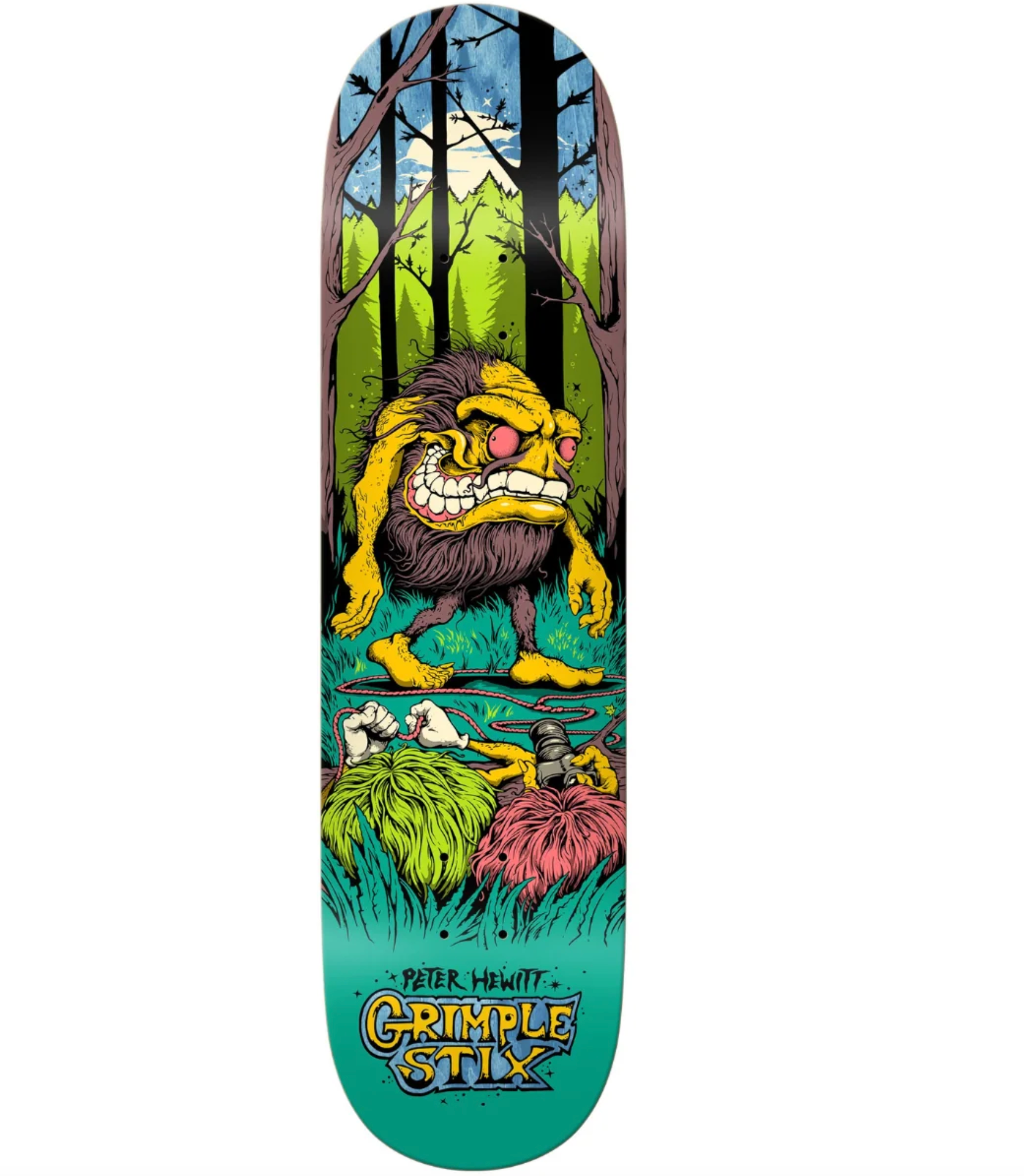 Grimple Stix: 8.65 Hewitt Grimpsquatch Gryptids Deck