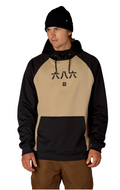 686: Bonded Fleece Hoody 2027 - Khaki Colorblock