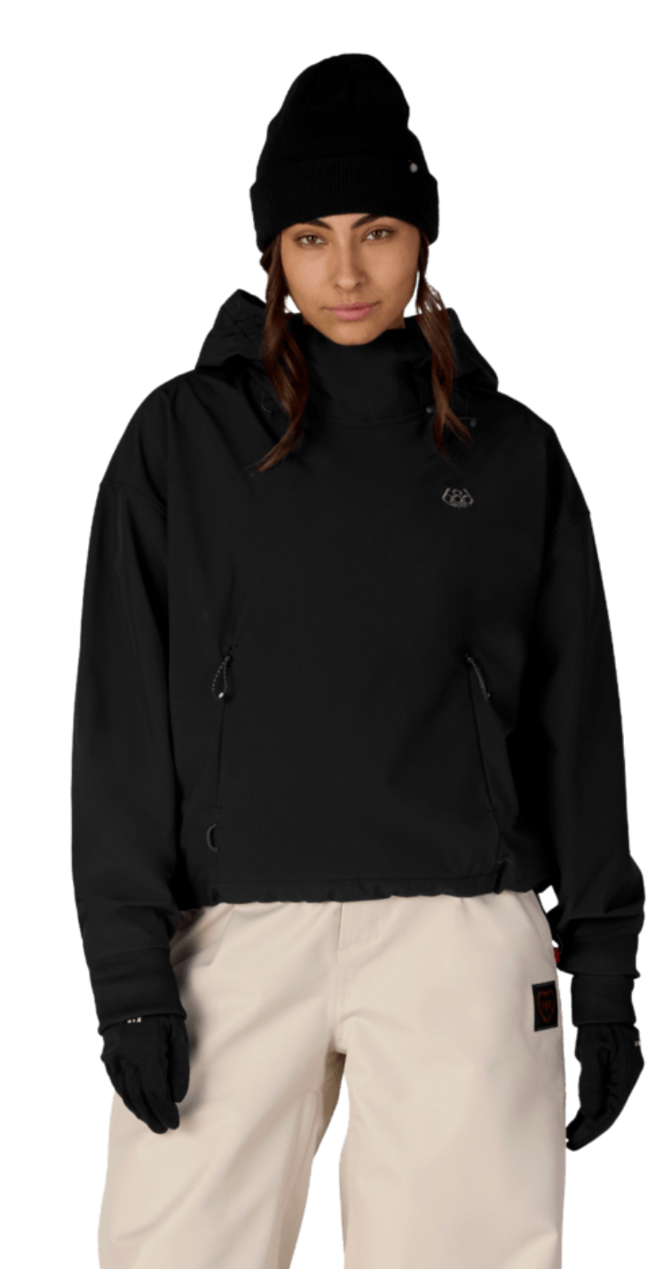 686: WOMENS WATERPROOF TEAM CROP HOODY 2027