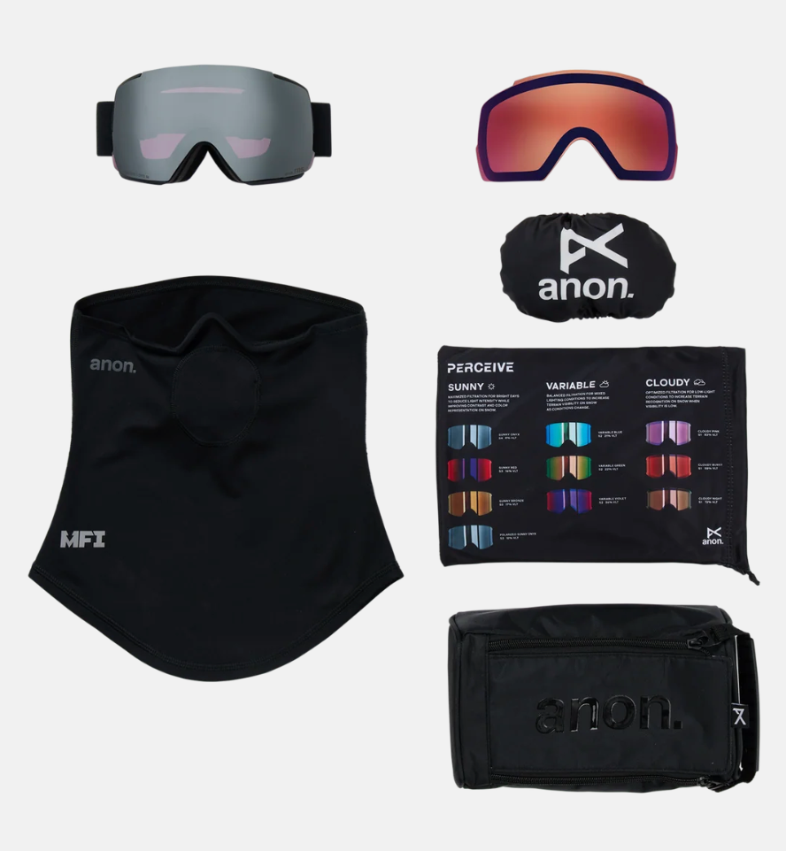 Anon Goggles: M5 Goggles + MFI Mask 2027