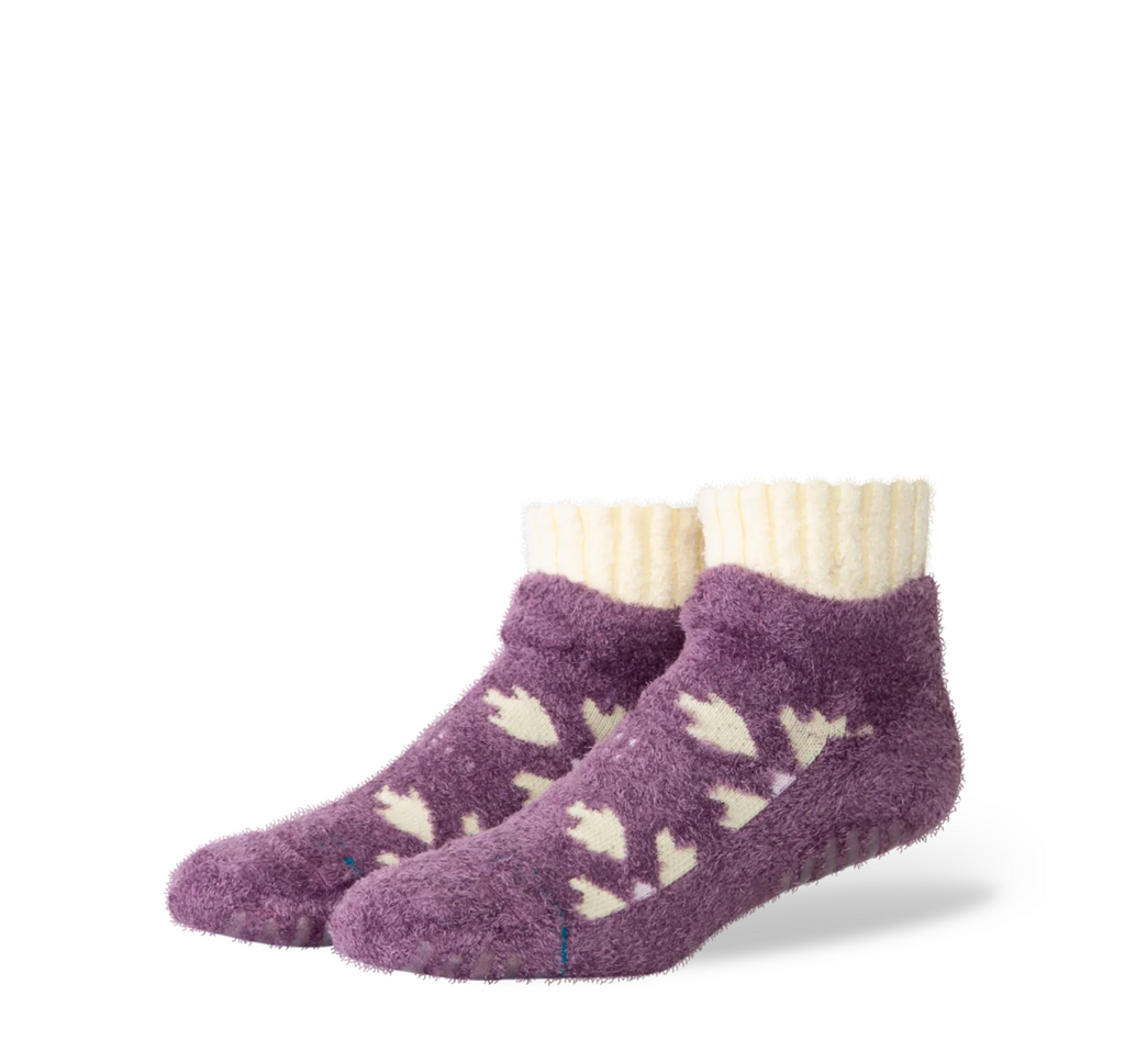 Stance Socks: Sugar Plum Cozy Slipper sock - Purple