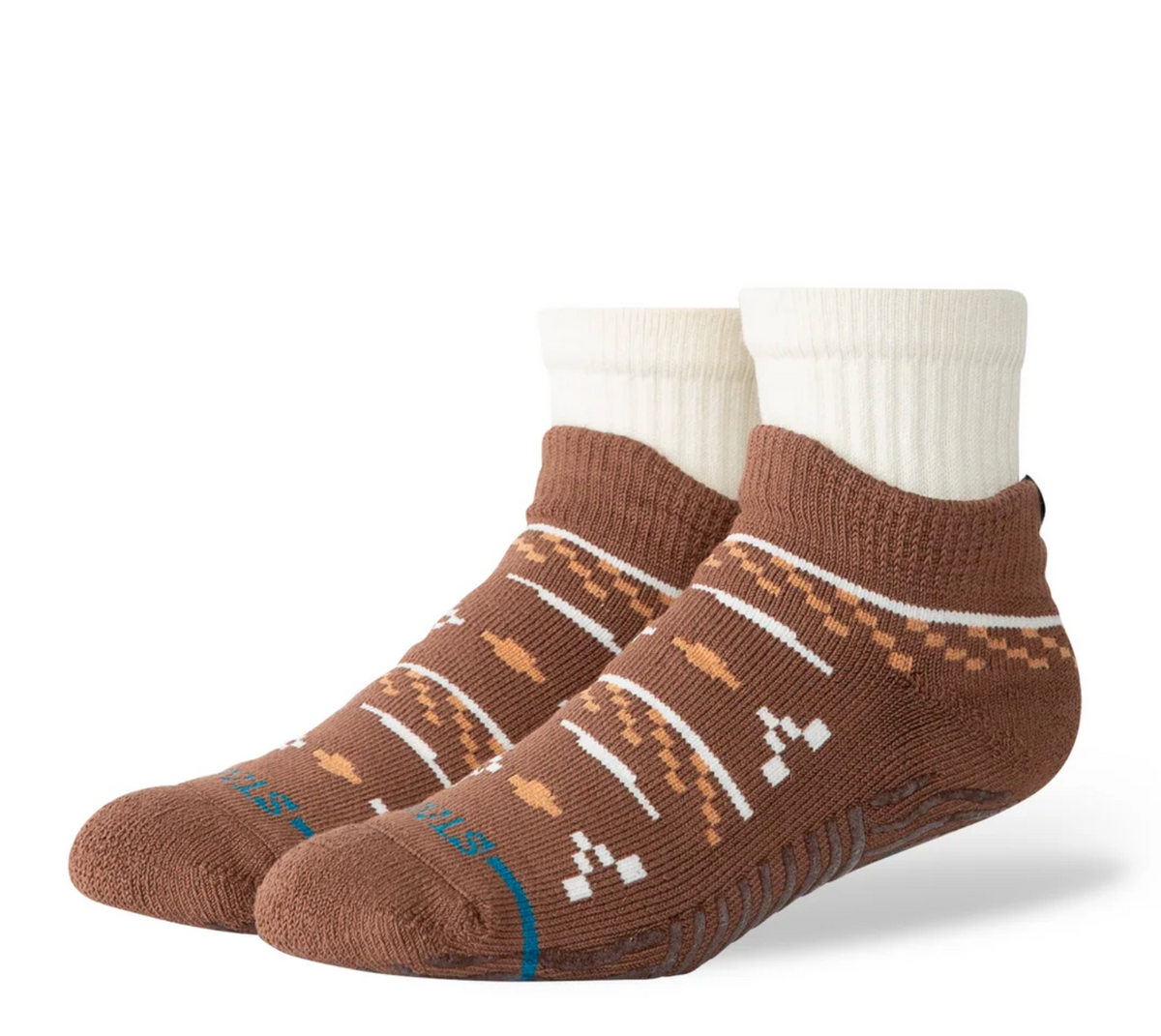 Stance Socks: Chestnut Cotton Cozy Slipper Sock - Acorn