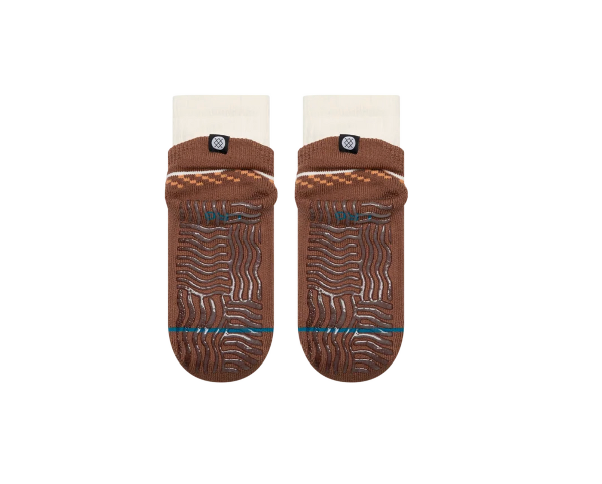 Stance Socks: Chestnut Cotton Cozy Slipper Sock - Acorn