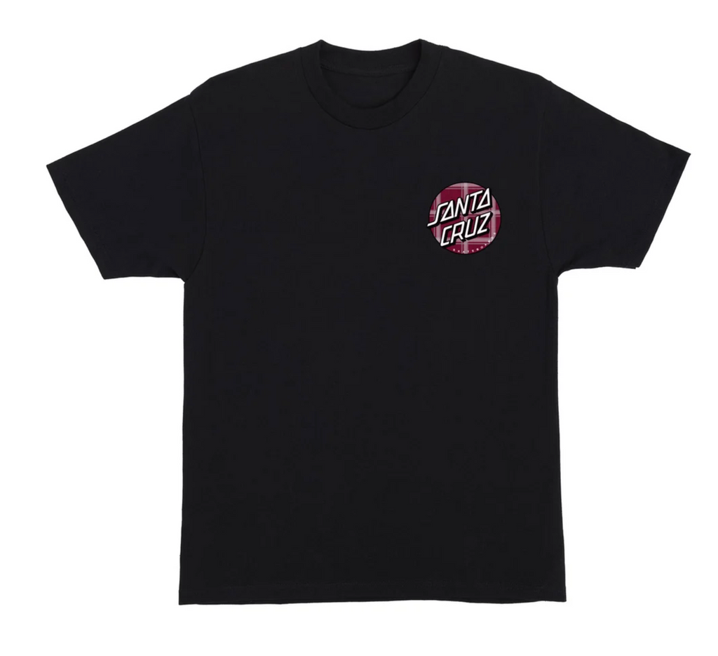 Santa Cruz: Tartan Plaid Dot T-Shirt