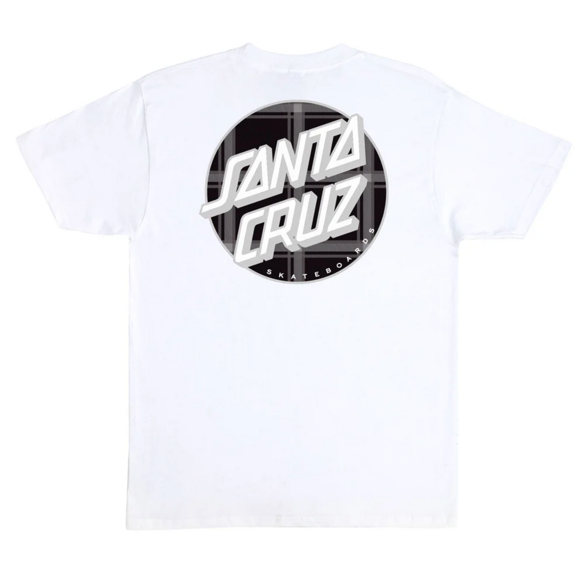 Santa Cruz: Tartan Plaid Dot T-Shirt