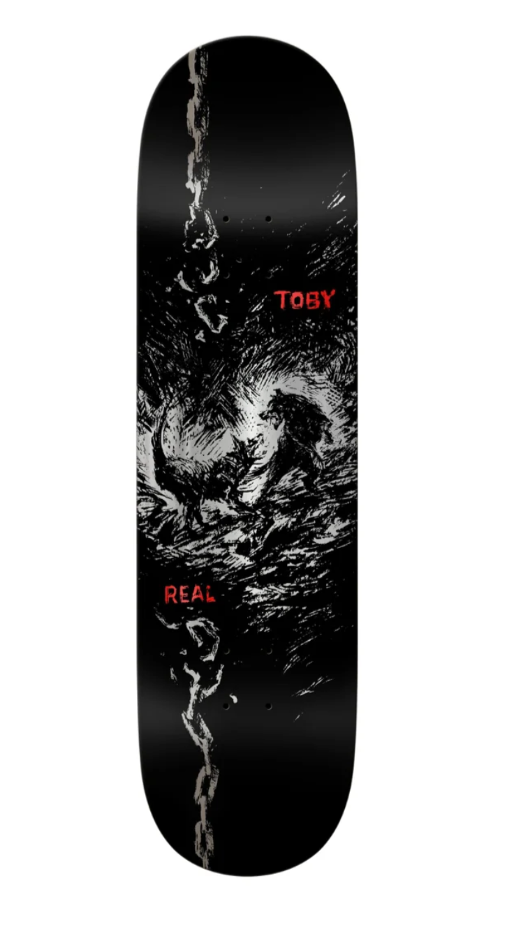 Real: 8.25 Toby Dog Dite Deck