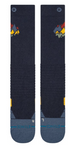 Stance Snow: Peaks Mid Wool Snow - Navy