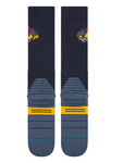 Stance Snow: Peaks Mid Wool Snow - Navy