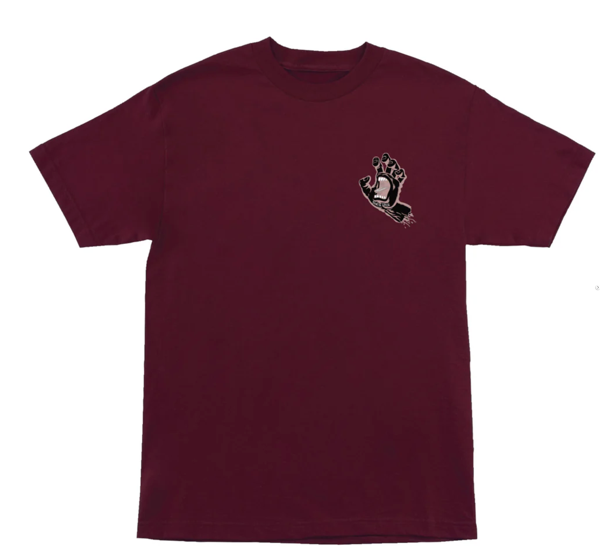 Santa Cruz Screaming Hand Heavyweight T-Shirt - Black