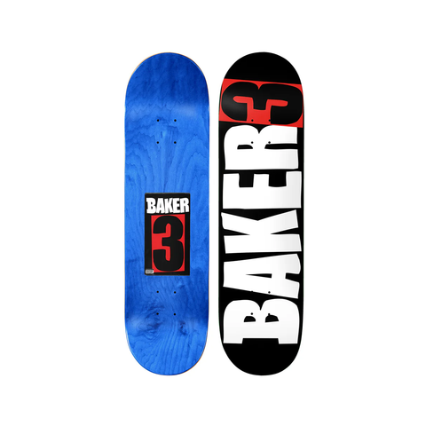 Baker Skateboards: 8.25 Baker 3 Deck