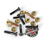 Independent Trucks: 1inch Phillips Hardware - Black/Gold