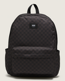 Vans: Old Skool Checkerboard Backpack - Black Charcoal
