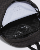 Vans: Old Skool Checkerboard Backpack - Black Charcoal