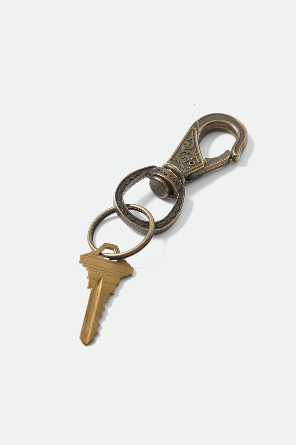 Brixton: Scroll Keychain - Antique Bronze