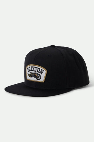 Brixton: Roller MP Snapback - Black