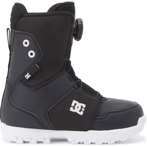 DC Snowboarding: Youth Scout Boot - Black/White 2024
