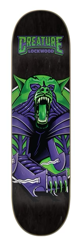 Creature Skateboards: 8.25 Lockwood Robo Wolf Pro Deck
