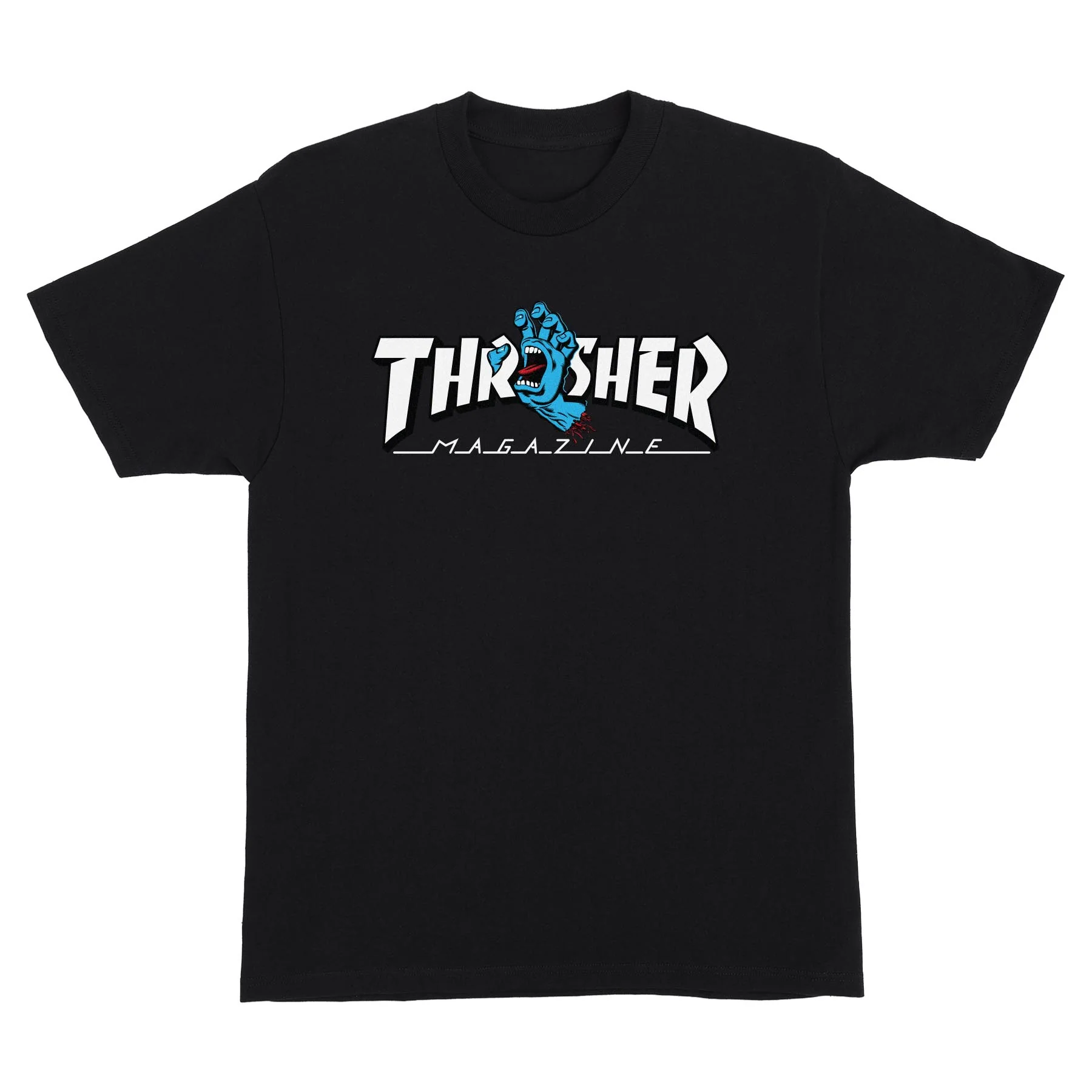 Santa Cruz: Thrasher Screaming Logo Tee - Black