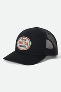 Brixton: Henry MP Trucker Hat - Black/Black
