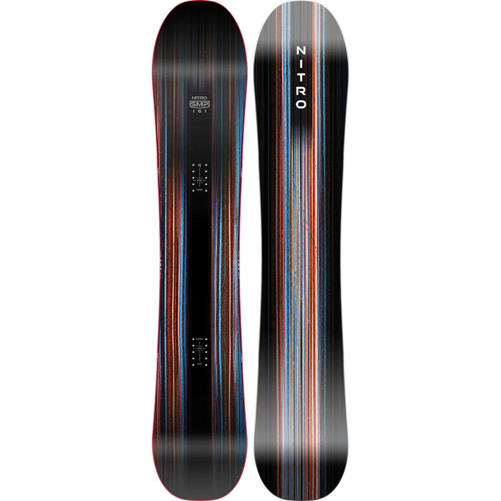 2024 nitro snowboards Mini Thrills Snowboard (143) Made for the freethinkers who find their pleasure in all that the mountain has to offer Nitro Snowboards: 2024 SMP -