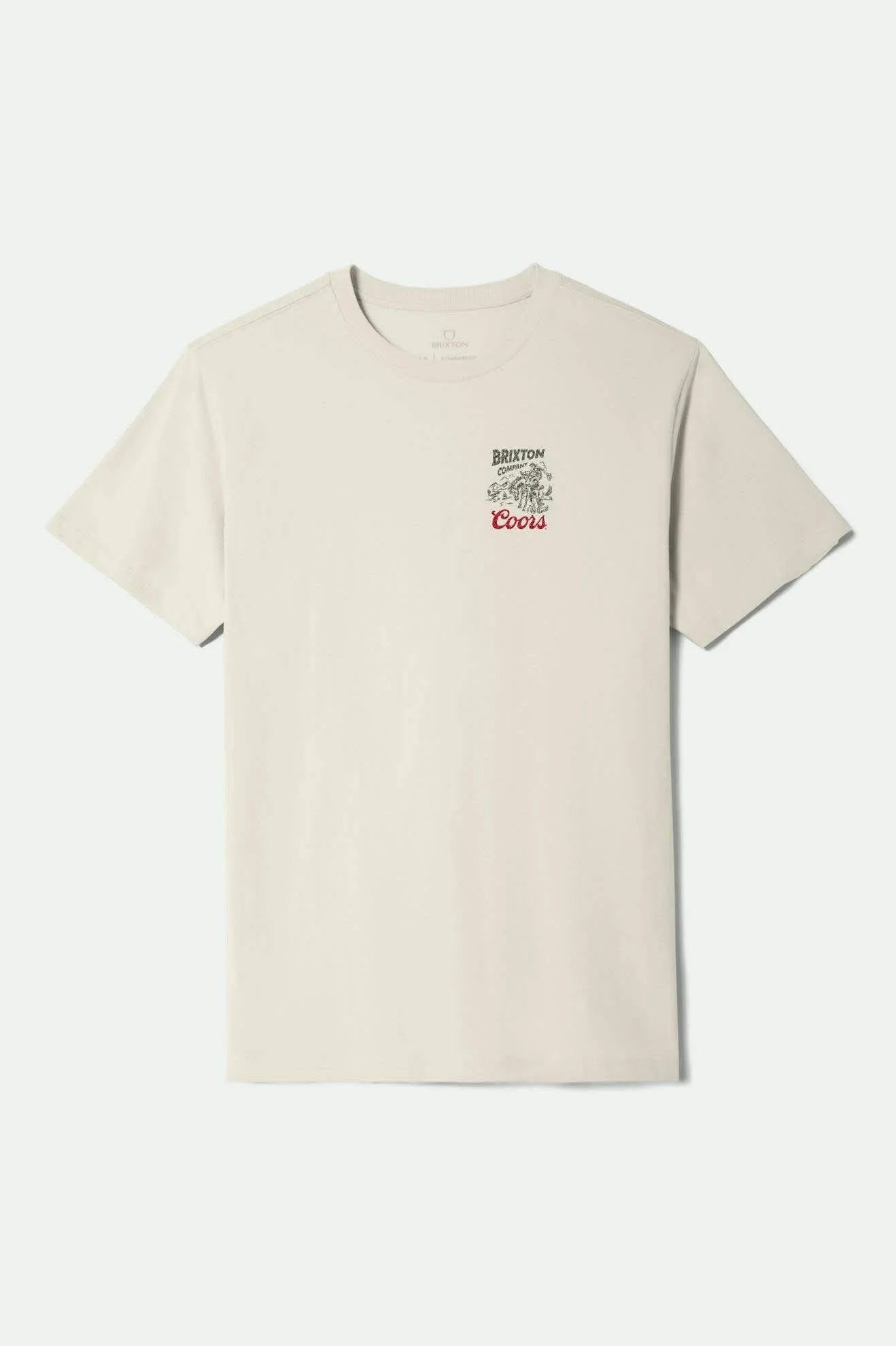 Brixton x COORS Canyon T-Shirt - Cream