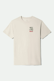 Brixton x COORS Canyon T-Shirt - Cream