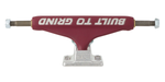 Independent Stage 11 BTG Speed Burgundy Silver Trucks