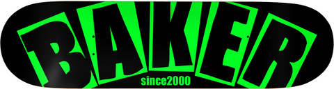 Baker Skateboards: 8.475 Peterson Arch Slime Deck
